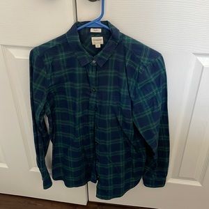 J crew factory boy fit button up shirt